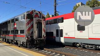 Foaming caltrain Before the Start of Fully Electrified Service [upl. by Weiss]