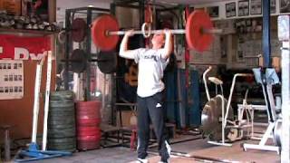 CrossFit Jerk Demo [upl. by Nayek]