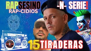 15 tiraderas del rapero mas agresivo y letal del hip Hop Cubano  Rapcidios de 1 rapcesino N serie [upl. by Relyuhcs818]