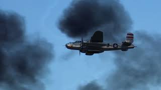 B25 Mitchell Doolittle Raid Tribute at EAA AirVenture 2017 [upl. by Nelyt]