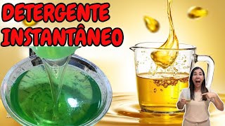 🔴DETERGENTE INSTANTÂNEO COM 100ML DE ÓLEO MISTUROU TÁ PRONTO [upl. by Acul]