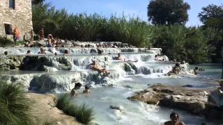 Saturnia Thermal Springs  Terme di Saturnia Maremma Tuscany [upl. by Betty54]