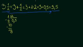 Kaip paprastąsias trupmenas paversti į dešimtaines [upl. by Anertal]