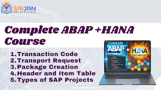 3 Master SAP ABAP Transaction Codes Transport Request Package Creation SAP Project Types [upl. by Gilly36]