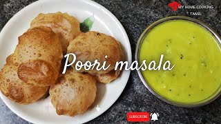 சூப்பர் சுவையில் பூரி மசாலா செய்வது எப்படிPoori kilangu recipe in tamilSide dish for pooriChapati [upl. by Felty151]