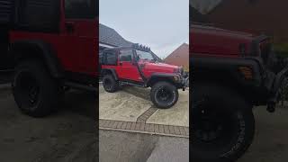 Jeep wrangler tj jacked up [upl. by Hadley]