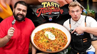 Cooking Up the BEST Chili Recipe for Football Season  Tasty Tailgating Ep 4 [upl. by Cence]