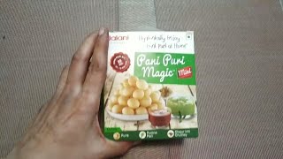 Jalani Pani Puri Magic  Golgappe Just In 5 Mins  Ready To Eat Panipuri  PanipuriPuchka  Batashe [upl. by Banquer]