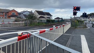 Deganwy Quay Level Crossing Conwy 30324 [upl. by Towney]