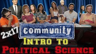 Community  2x17 Intro to Political Science  Group Reaction [upl. by Warwick]