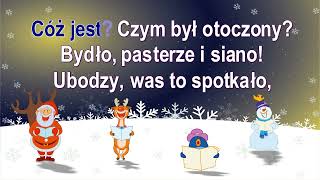 Bóg się rodzi  z linią melodyczną  karaoke [upl. by Cosma]