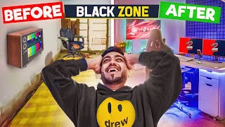 THE BLACK ZONE  Revealing My New Gaming Room [upl. by Smalley]