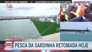 Maio2024Pesca da sardinha reabriu em Peniche [upl. by Namhar199]