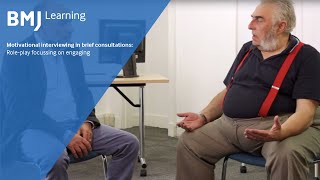 Motivational interviewing in brief consultations  BMJ Learning [upl. by Nell900]