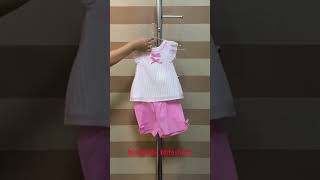 roupa de bebê menina de 1 à 3 anos Vestido branco infantil Conjunto bebê menina roupasinfantis [upl. by Arel]