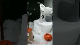 Orecchini Bara  HalloweenPorcellana Freddahalloweenviralvideo [upl. by Donni998]