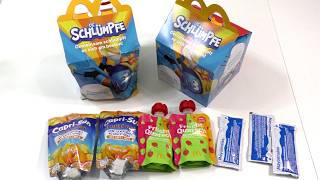 Happy Meal Smurf Olympic Sports [upl. by Yenrab]