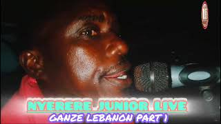 NYERERE JUNIOR LIVE GANZE LEBANON GARDENS PART 1 Sub like share live a comment [upl. by Rodrich22]