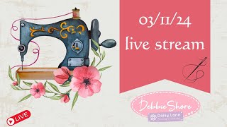 Debbie Shore Live Stream 031124 [upl. by Ezeerb908]