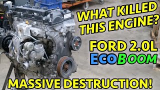 ENGINE MURDER MYSTERY Ford 20L Ecoboost Goes BOOM And I Cant Figure Out Why Im Stumped [upl. by Vaientina160]