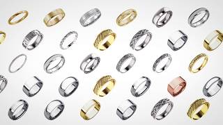 Stuller Wedding Band Manufacturing [upl. by Dredi]