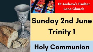 St Andrews Psalter Lane Church Service of Holy Communion for Sunday 2nd June 2024 [upl. by Eidoc485]