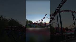 Feel the rush on the Superman Ride at Six Flags Full vlog now on YouTube 🎢🔥 SixFlags CoasterLife [upl. by Bravar601]