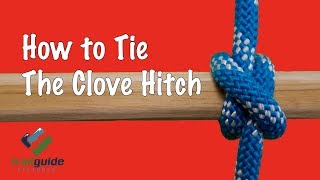 Two EASY ways to tie a Clove Hitch Knot [upl. by Hallam]