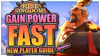 Ultimate New Player Guide Gain Power amp Get Value Rise of Kingdoms 2023 Update [upl. by Kursh]