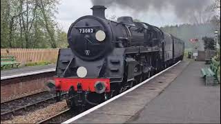 Camelot arriving at Kingscote 27424 [upl. by Arawaj]