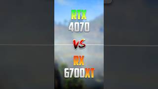 RX 6700 XT vs RTX 4070 [upl. by Yrac]