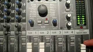 Mackie CFX16mkII Mixer [upl. by Anelaf530]