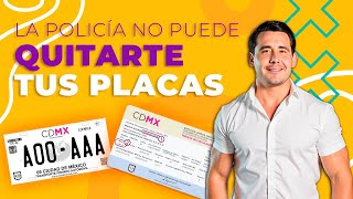 🚨Sabias que la POLICIA NO PUEDE quitarte tus PLACAS ni tu LICENCIA [upl. by Doane]