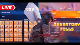 Fortnite save the world giveaway live INFINITE UNLIMITED REJOINS [upl. by Aikrahs389]