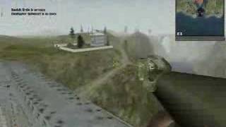 Battlefield 1942 Bomber Bridge Jump Loop [upl. by Fabrianna863]