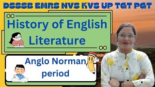 History of English literature Anglo Norman period  MindTales English [upl. by Ellennahs773]