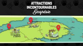 Visitez les Attractions incontournables de la Gaspésie [upl. by Eleda]