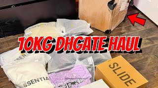 DHGATE 10KG CLOTHES HAUL CRAZY QUALITY [upl. by Anrapa]