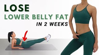 LOSE LOWER BELLY FAT in 2 weeks  10 MIN Lower Abs Workout [upl. by Sivel464]