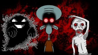 BURIED ALIVE amp LAVENDER TOWN GHOST  CREEPYPASTA LAND 4  SQUIDWARDS CONCERT [upl. by Ytsirhc]