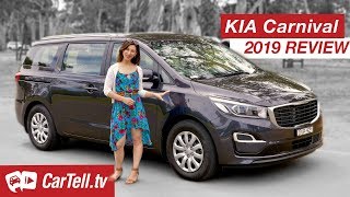 2019 Kia Carnival Review  Australia [upl. by Eseret]