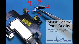 MobileSentrix  Tired of sht parts that are fake Ways to make techs look bad to a client [upl. by Oraneg]