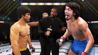 PS5  Bruce Lee vs Ricky Turcios EA sports UFC 4 [upl. by Milah]