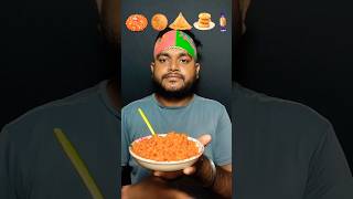 EMOJI EATING FOOD CHALLENGE 🥳😘😍🍕🥯🧇🍔🥨🥘🧆🍕🫔🌮🥖🥞🌭🥙 trendingshorts shorts mukbang song [upl. by Alfi938]