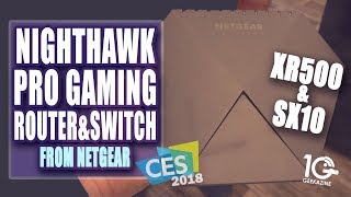 Netgear Nighthawk XR500 Pro Gaming Routers and XS10 Switch with DumaOS [upl. by Ecyob195]