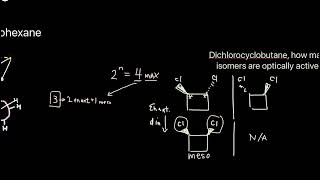 How Many Stereoisomers of CYCLIC Compound  Organic chemistry [upl. by Mihcaoj]