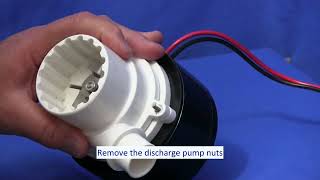 How to replace the discharge unit in the Raritan Marine Elegance Electric Marine Toilet [upl. by Aes]