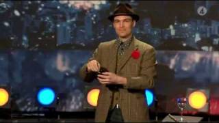 Charlie Caper i Talang 2009 Swedens got Talent Subtitles 1st round [upl. by Kaz468]