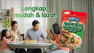 SERIAJI® Nasi Goreng Kampung TVC – Betulkah kau yang masak ni [upl. by Fadden]