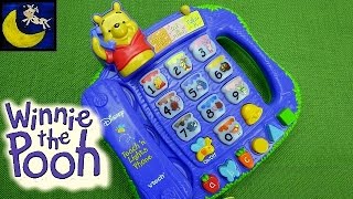 Disney Winnie the Pooh Bear Teach N Lights Phone Toy for Kids from Vtech [upl. by Kayle]